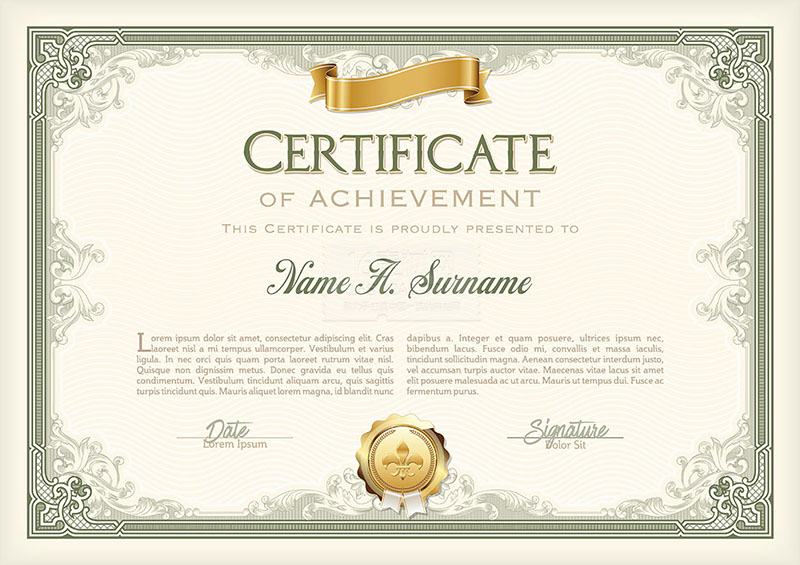 荣誉资质标题四